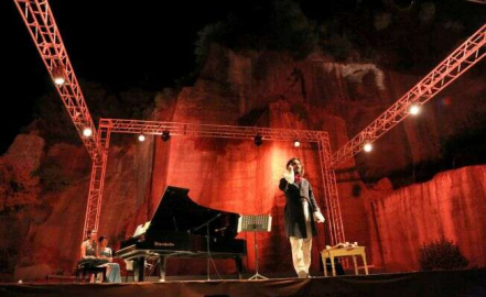 Bahçeşehir Üniversitesi akademisyenlerinden Antik Taş Ocağı'nda teatral konser