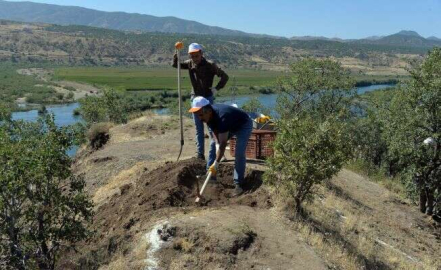 Sebeterias Kalesi'ni gün yüzüne çıkaracak kazı çalışmalarına başlandı