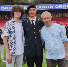 Hatay'da depremde enkaz altında kalan Asteğmen Yunuscan Günay'ın cenazesi İstanbul'a getirildi