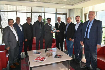 Kula heyetinden Başkan Ergün’e ziyaret