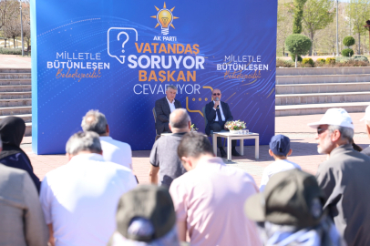 Konya Selçuklu'da vatandaş sordu, Başkan cevapladı