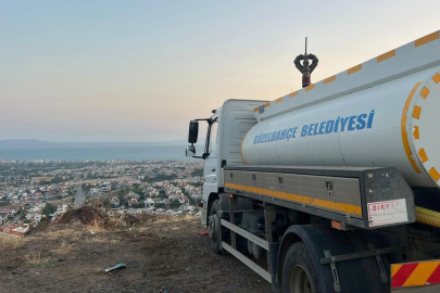 İzmir Güzelbahçe Belediyesi 7/24 yangın teyakkuzunda