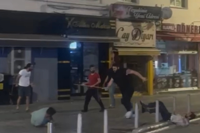 Düzce Şerefiye’de sokak ortasında çıkan kavga şaşırttı!