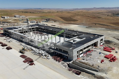 Orta Anadolu'nun kalbinde yeni havalimanı yükseliyor