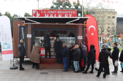 İzmit’te Halk Et yoğun ilgi gördü