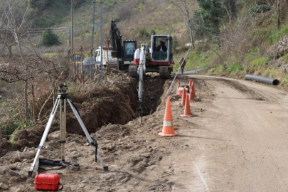 Ordu’da altyapı yatırımları hız kesmeden sürüyor