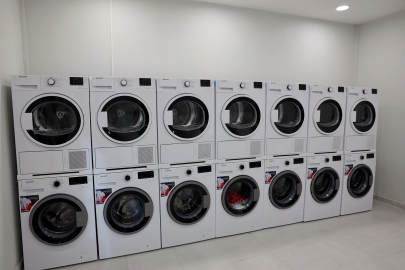 Sakarya'da öğrenci çamaşırhanesi hizmete girdi