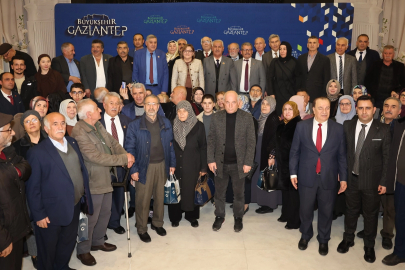 Gaziantep'te Başkan Şahin'den emeklilere müjde