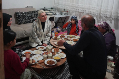 Bilecik'te Başkan Subaşı, Demircan ailesinin sofrasında oruç açtı