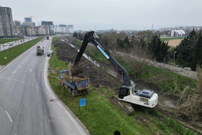Bursa'da Ayafatma Deresi'nde kapsamlı temizlik