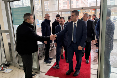 Batman Kozluk'ta bayramda sağlık çalışanlarına ve hastalara ziyaret