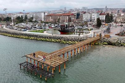 Ordu’da Ayışığı İskelesi yeniden hayat buluyor