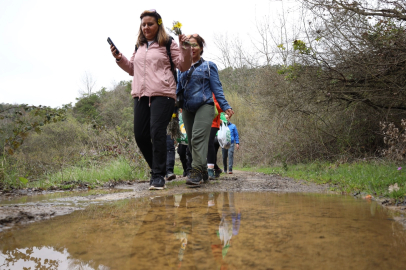 Kocaeli'de 'Bizim Köy'ün rotası Akpınar doğası oldu