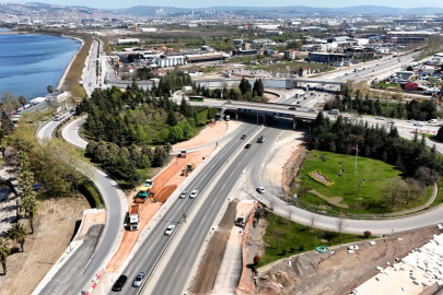 İzmit sahil bağlantı kolu trafiğe kapatılıyor