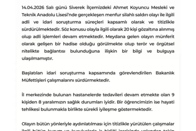 Siverek’teki okul saldırısında 20 gözaltı! 1 öğrencinin durumu ağır
