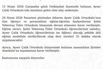 Kahramanmaraş’a eğitim ayarı! Saldırı sonrası o okul taşındı