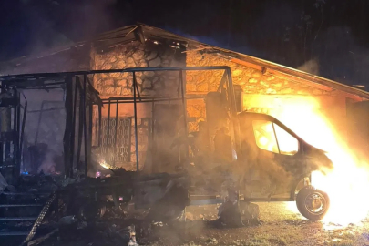 Adıyaman'da yangın