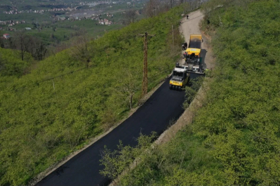 Ordu Altınordu’da grup yolu asfaltlanıyor
