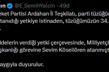 MHP'de bir il teşkilatı daha feshedildi!