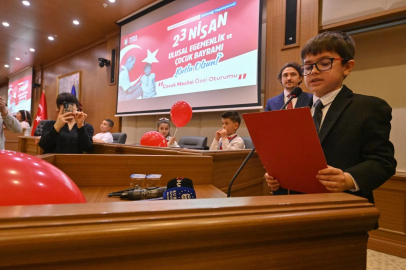 Bursa Büyükşehir Meclisi'nde söz çocukların