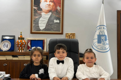 Bilecik Pazaryeri'nde 23 Nisan’da koltuk çocukların