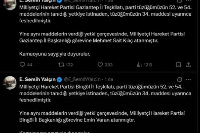 MHP iki il teşkilatını daha feshetti, yeni atamalar yapıldı