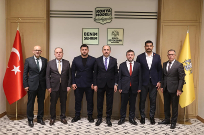 13. kez Avrupa Şampiyonu'ndan Konya'ya ziyaret