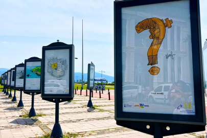 “Gençlik Nerede?” karikatür sergisi İzmir’de açıldı