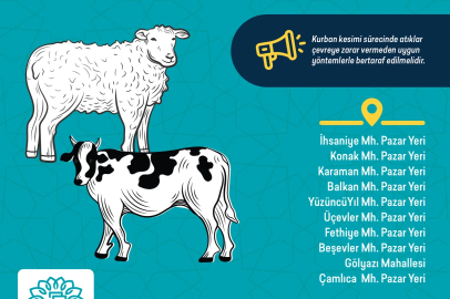 Bursa Nilüfer’de kurban kesim yerleri belirlendi