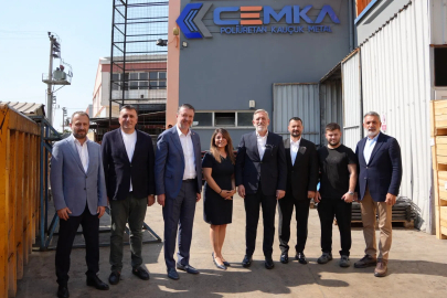 BTSO Başkanı Burkay ve MÜSİAD Bursa'dan CEMKA'ya ziyaret