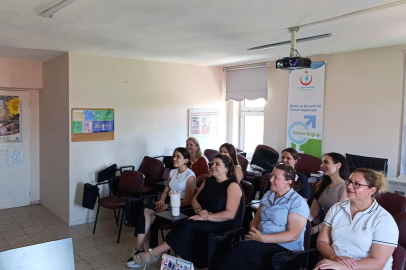Keşan İlçe Sağlık Müdürlüğü’nden eğitim çalışması