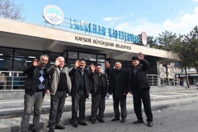Kayseri Büyükşehir'den Emekliler Kafetaryaları