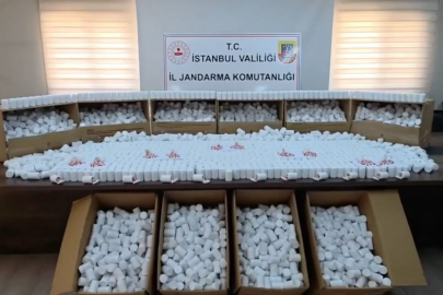 İstanbul'da 257 bin 850 uyuşturucu hap ele geçirildi
