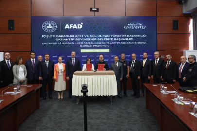 Gaziantep Nurdağı Deprem Müzesi ve Afet Farkındalık Merkezi için iş birliği
