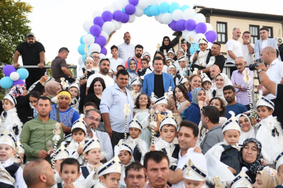 Bursa'da 40 mahalleden 200 çocuk sünnet şöleninde buluşuyor