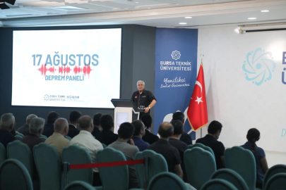 BTÜ’de 17 Ağustos Deprem Paneli gerçekleşti