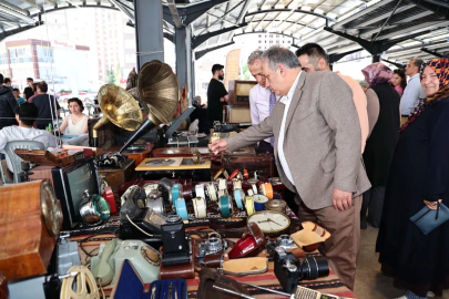 Kayseri Talas'tan renkli müzayede