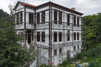 Ordu’da Çamaş’ın tarihi konağında sona gelindi