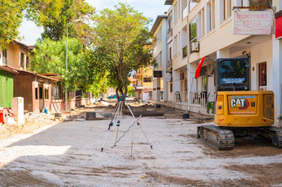 Milas'ın cadde ve sokakları parke ile kaplanıyor
