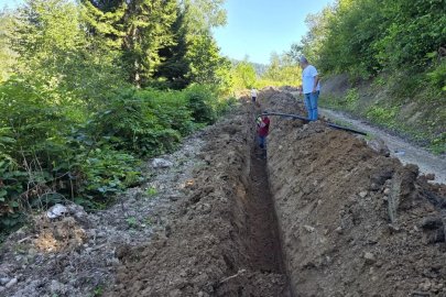Trabzon Şalpazarı’nda içme suyu altyapısı güçleniyor