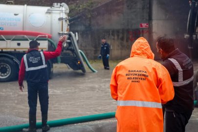 Sakarya’ya tarihin en kuvvetli yağışı düştü! SASKİ o raporu açıkladı