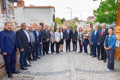 Narlıdere'de Başkan Uzun İzmirli muhtarları ağırladı