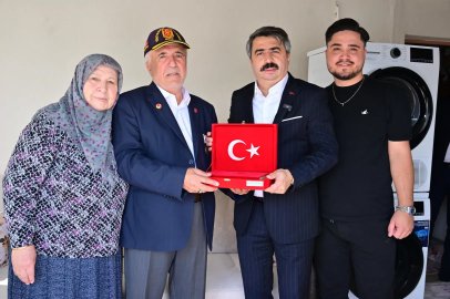 Bursa Yıldırım'da Başkan Yılmaz'dan vefa ziyareti