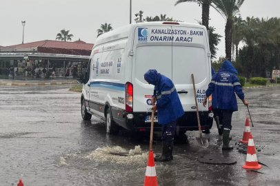 Antalya Büyükşehir yağmur teyakkuzunda! 464 personel sahada