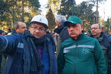 Tarım ve Orman Bakanı Kirişci, Kahramanmaraş'ta deprem bölgesinde çalışmaları takip etti