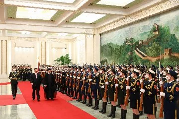 İran Cumhurbaşkanı Reisi, Çin'de